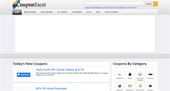 Desktop Screenshot of couponfacet.com